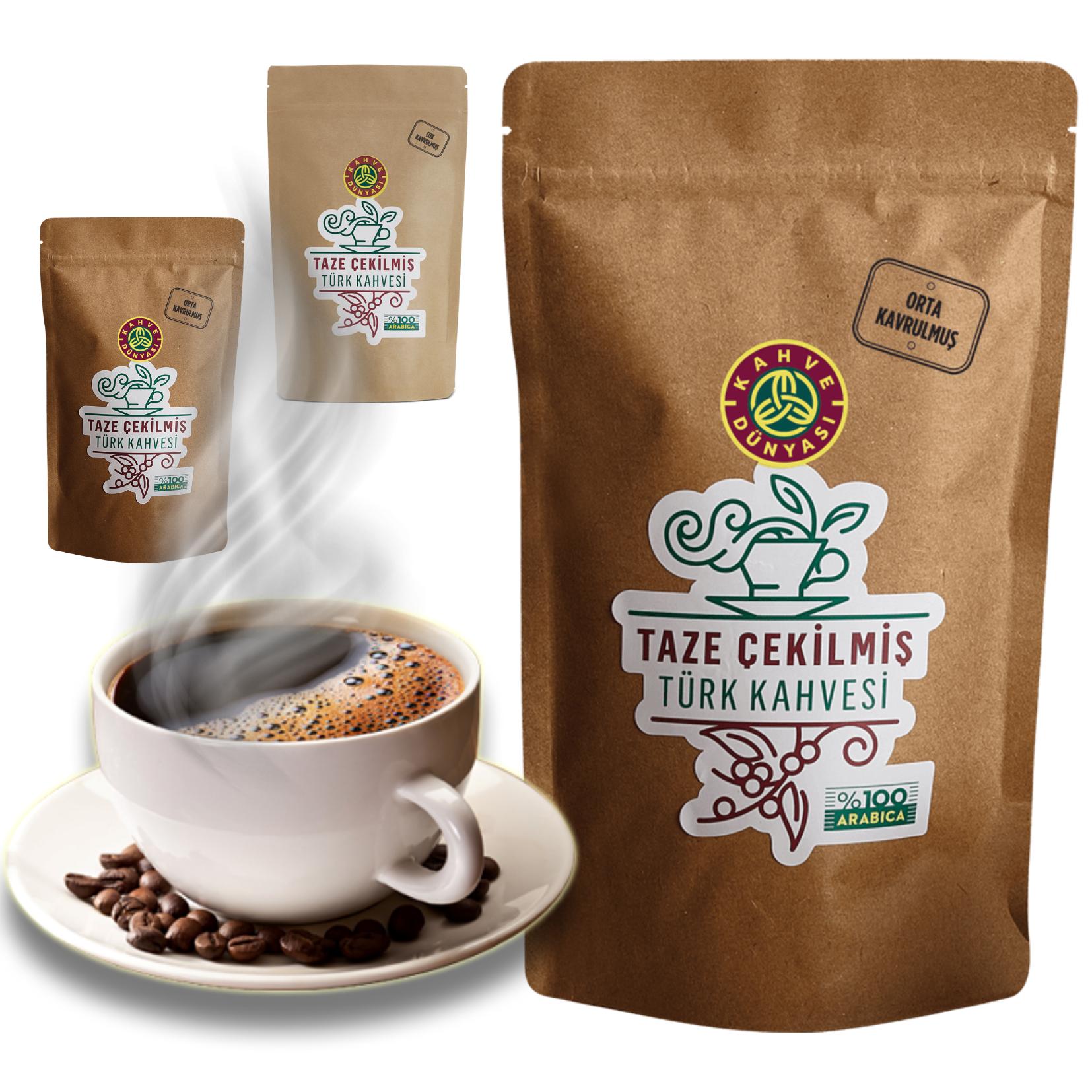 Свежемолотый турецкий кофе Органический Турецкий Турецкий кофе 100г - 200г